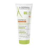 A-Derma Exomega Control, lindernde Creme, trockene und zu Neurodermitis neigende Haut, ab Tag 1, 200 ml