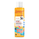 Farmona Jantar Sun, bernsteinfarbene Sonnenschutzemulsion für Kinder und Erwachsene, wasserfest, SPF 30, 200 ml