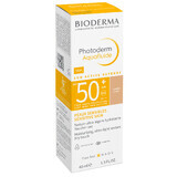 Bioderma Photoderm Aquafluide, ultra-leichter Sonnenschutz für normale Haut, leicht, SPF 50+, 40 ml