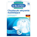 Dr. Beckmann, active whitening wipes, 15 pieces