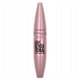 Maybelline Lash Sensational, mascara, addensante, nero intenso, 9,5 ml