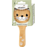 Ebelin Children's bamboo hair brush with small bristles, 1 pc