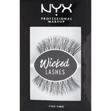 Gene False, NYX Professional Makeup, Wicked Lashes, Skandal