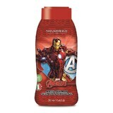 Avengers Iron Man Shampoo und Duschgel mit Ringelblume und Kamille, 250 ml, Naturaverde