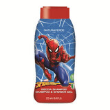 Shampoo und Duschgel mit Haferflocken Spiderman, 250 ml, Naturaverde