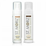 Set de 2 mousses autobronzantes professionnelles St Moriz Instant Tanning Mousse