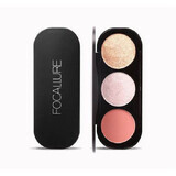 Focallure Blush &amp; Highlighter 03 - Palette de poudres Highlighter &amp; Bronzer