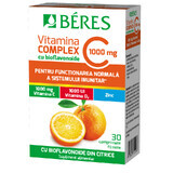 Vitamin-C-Komplex mit Bioflavonoiden, 30 Filmtabletten, Beres