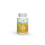 Vitamin D3 Forte 2000 IU, 60 Tabletten, Justin Pharma