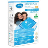 Flex Sanity medium compress 19 x 22 cm, 1 pc - Long shelf life!