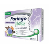 Faringo Natur, schwarze Johannisbeere, 24 Lutschtabletten