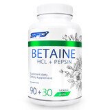 SFD betaïne HCl + pepsine, 120 tabletten