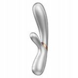 Satisfyer Hot Lover vibrator iepuraș Argint