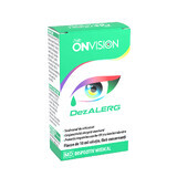 Ophthalmische Lösung für trockene Augen Onvision Dezalerg, 10 ml, Sun Wave Pharma