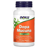 Dopa Mucuna, 90 capsule vegetali, Now Foods