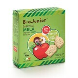 Biologische veganistische koekjes met appels 10 maanden+, 100 g, Germinal