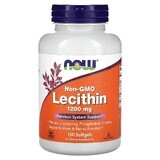 Lecitina di soia, 1200 mg, 100 capsule morbide, Now Foods