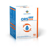 Orale Rehydrationslösung für Kinder ORS Kids Bleu, 10 Beutel x 5,5 g, Bleu Pharma