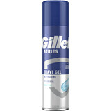 Gillette Series Revitalisierendes Rasiergel für Männer mit grünem Tee 200 ml