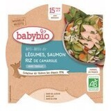 Babybio-Gemüsemenü mit Lachs und Reis 260 g