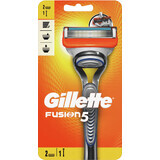 Afeitadora Gillette Fusion + 2 cabezales