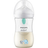 Philips Avent Natural Response Flasche mit AirFree Ventil 260 ml, 1m+ Elefant