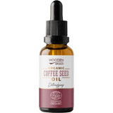 Cuchara de madera Aceite de café en grano 30 ml