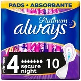 Always Platinum Secure Night Damenbinden 10 Stück