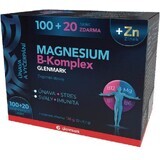 Magnesium B-Komplex Glenmark + Zink 100 + 20 tbl frei