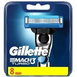 Gillette Mach3 Turbo Ersatzköpfe 8 Stück