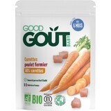 Good Goût Bio-Möhren mit Huhn aus Freilandhaltung 190 g