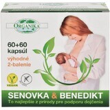 Organika Fenegriek & Benedictus, 2 x 60 capsules