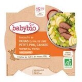 Babybio Menü Pastinaken mit Erbsen und Ente aus Freilandhaltung 260 g