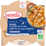 Babybio Gute-Nacht-Menü Polenta mit Petersilie, Karotten und Schnittlauch 230 g