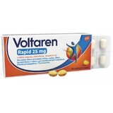 Voltaren Rapid 25mg schnelle Linderung von Rückenschmerzen 10 Weichkapseln