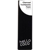 hello coco Dentifricio schiumoso con carbone attivo 50 ml