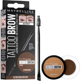 Maybelline New York Tatoo Brow Gel Augenbrauenpomade 03 Medium Braun 4 g