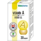 EdenPharma Vitamine A 8000 IE 30 capsules