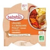 Babybio groentemenu met Baskische kip en rijst 260 g