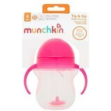 Tazza Munchkin Click Lock™ Tip & Sip Rosa 207 ml