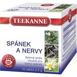 Teekanne Schlaf und Nerven Kräutermischung, 10 x 2 g