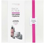 Vivaco VIivaderm VIivaderm Collagen Hyaluron Luxusverpackung für Anti-Aging-Kosmetik in einer Papierschachtel