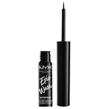 NYX Professional Makeup Epic Wear Epic Wear Semi-permanenter flüssiger Eyeliner Lang haftender Eyeliner - Farbton Schwarz 3,5 ml