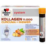 Kollagen 11.000 Kurkuma + Ingwer, 30 Flaschen, Doppelherz