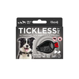 TICKLESS PET BLACK Dispositivo antizecche a ultrasuoni per animali domestici