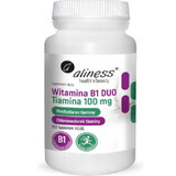 Vitamin B1 (Thiamin) DUO 100 mg (100 pflanzliche Tabletten) Aliness