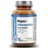 Magnesium + Ashwagandha Stress Complex 60 Kapseln PharmoVit Clean Label