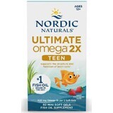 Nordic Naturals Ultimate Omega 2X TEEN TEEN Teen Strawberry 60 Minikapseln