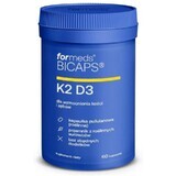 Bicaps Vitamina K2 MK-7 100 mcg + D3 2000 UI (60 capsule) Formeds