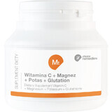 MT Vitamina C + Magnesio + Potasio + Glutatión 150G, Invex Remedies